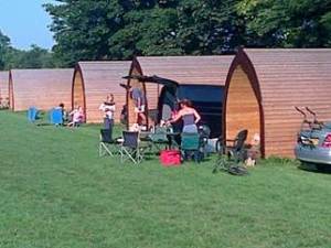 Picket Pods Cowbridge - Camping but not as you know it! www.minitravellers.co.uk