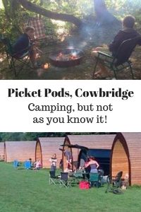 pin: picket pods, Cowbridge - Camping but not as you know it www.minitravellers.co.uk