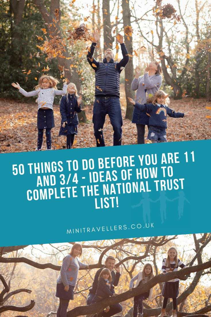 50 things to do before you are 11 and 3/4