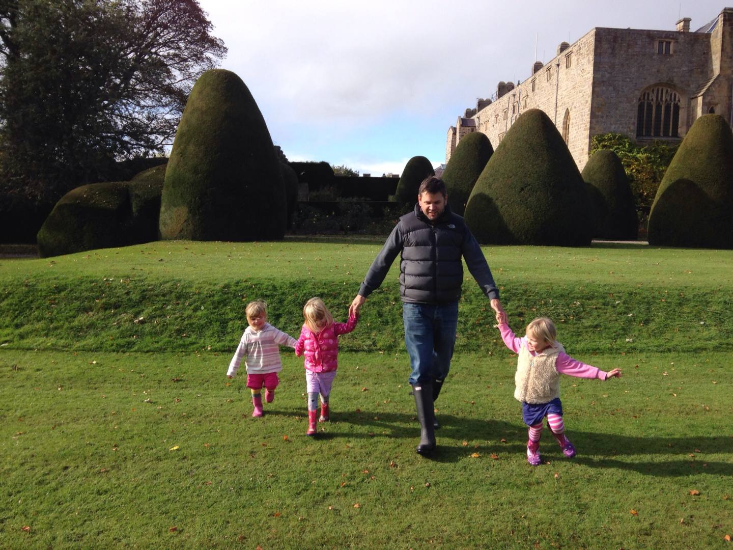 Chirk Castle with Mini Travellers
