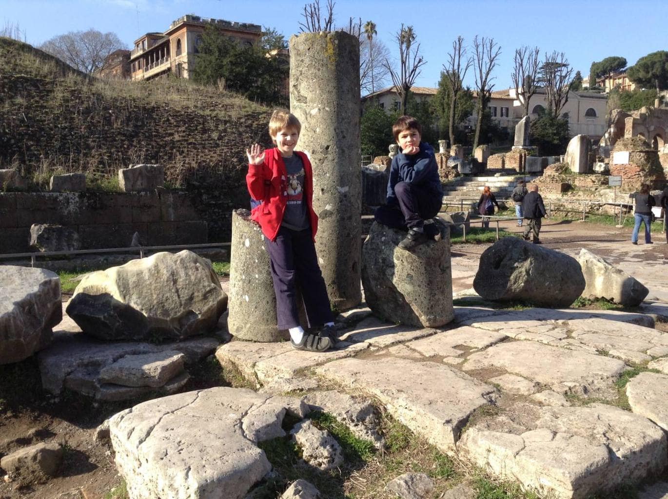 Visiting Rome with Kids www.minitravellers.co.uk