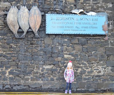 Visiting the famous Smokehouse on a Winter break in Craster