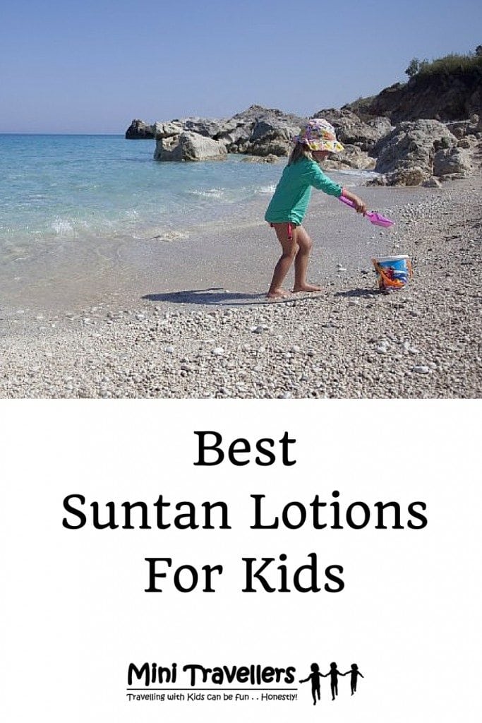 Best Suntan Lotion for Kids