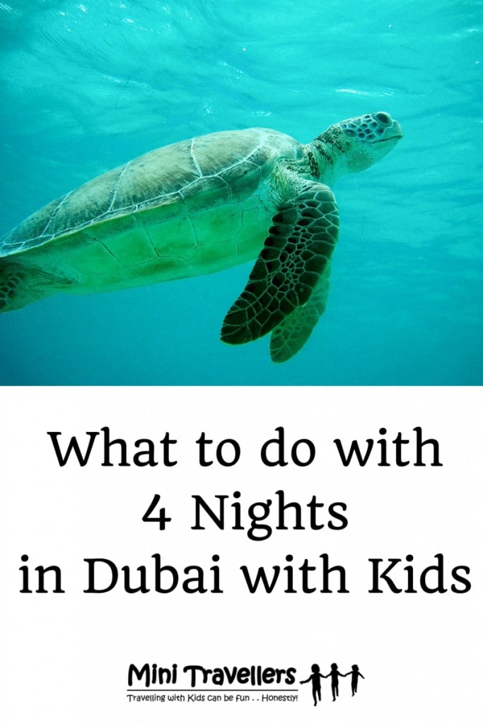 What to do with 4 nights in Dubai with Kids