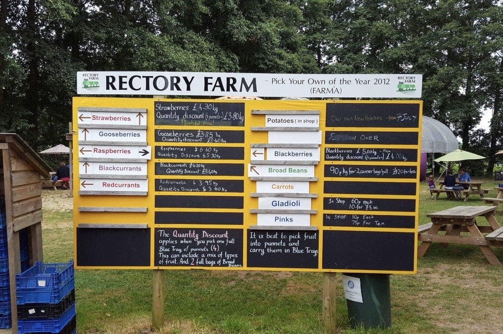 Rectory Farm Pick Your Own
