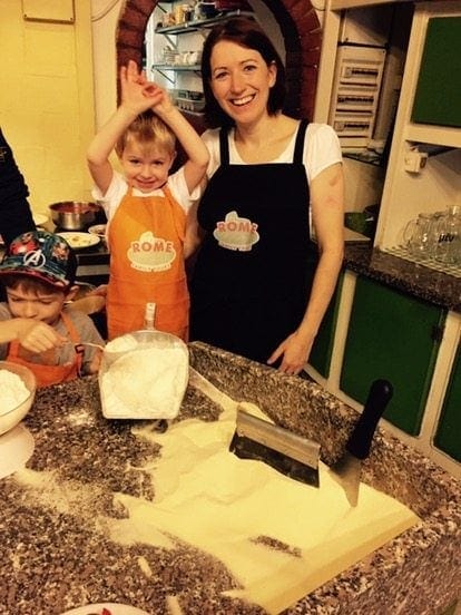 Pizza Making and The Vatican with Rome4Kids www.minitravellers.co.uk