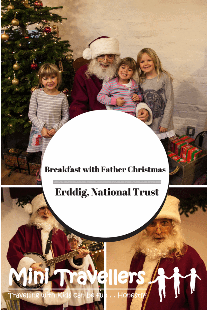 Breakfast with Father Christmas at Erddig National Trust www.minitravellers.co.uk