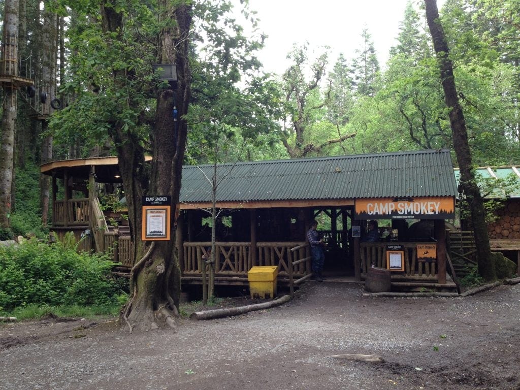 Camp Smokey is a great place to visit for Christmas at Bluestone National Park