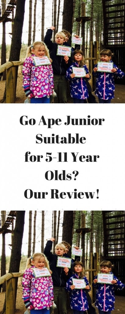 Go Ape Junior Tree Top Adventure www.minitravellers.co.uk