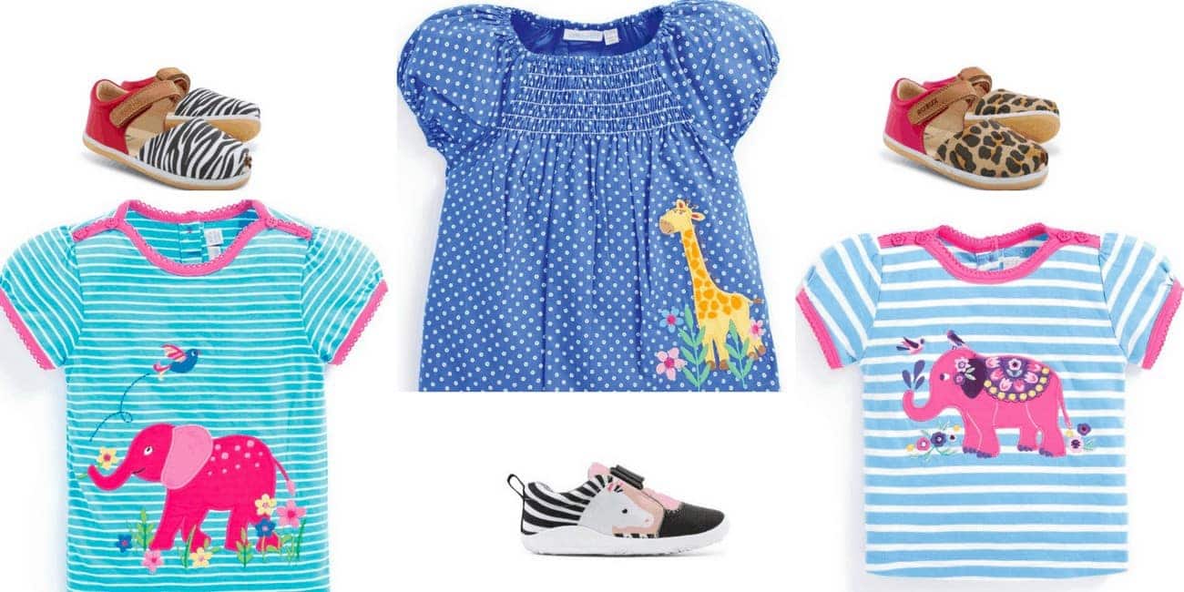 Safari Style Clothes for Girls with Bobux and JoJo Maman Bebe www.minitravellers.co.uk