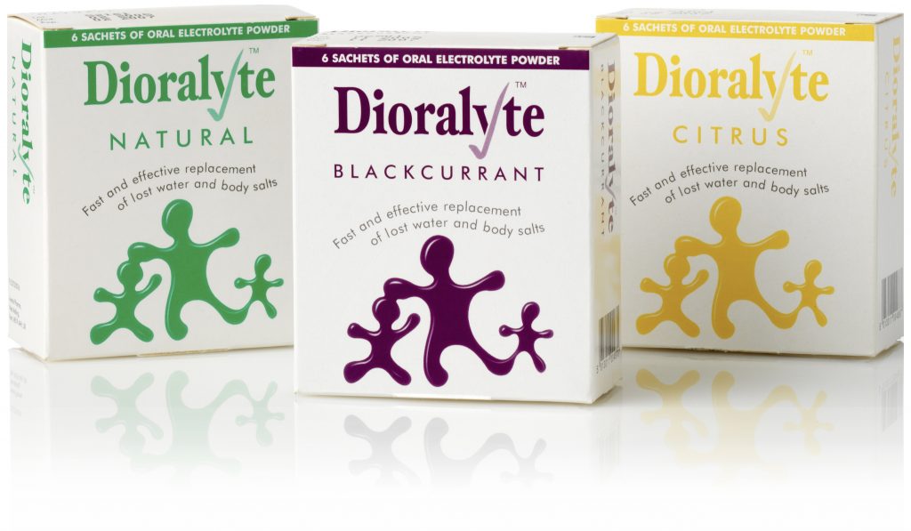 Boxes of Dioralyte - something that I always pack in my medical bag when travelling