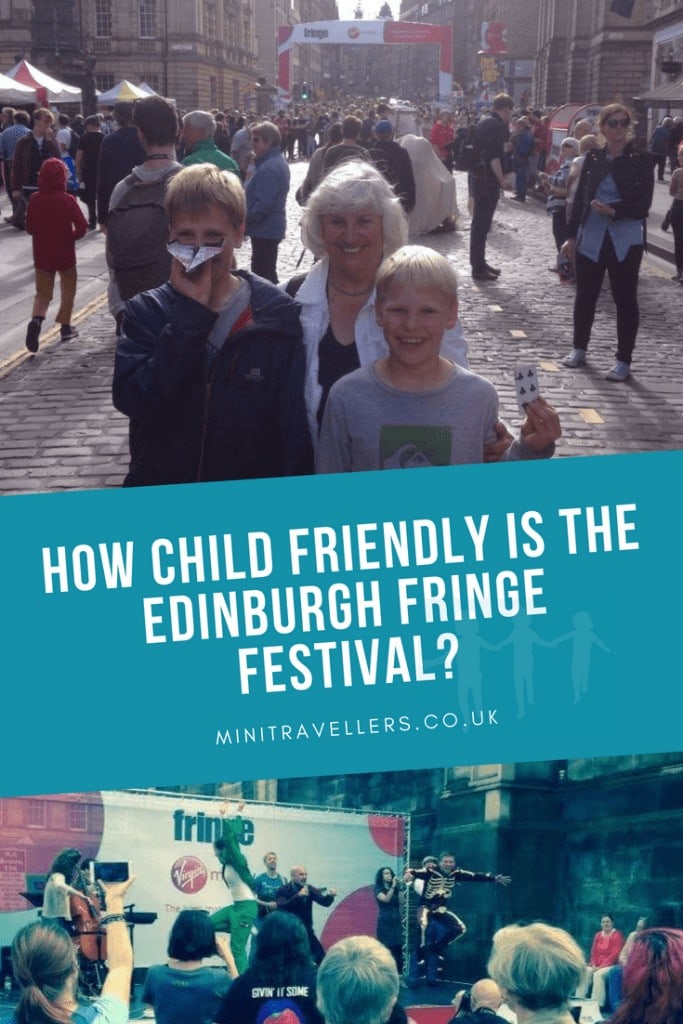 How Child Friendly Is The Edinburgh Fringe Festival?