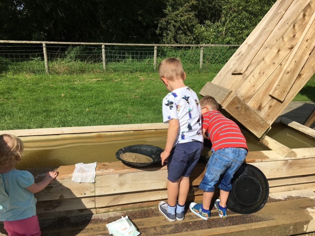 Willows Activity Farm Panning For Gold