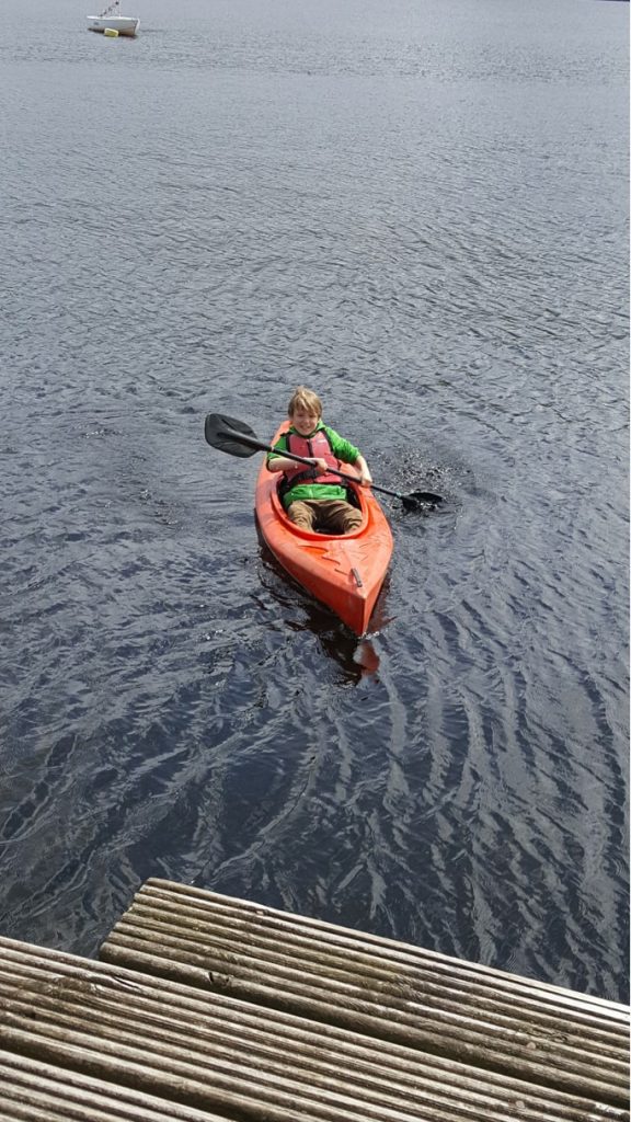 Loch Tay canoe