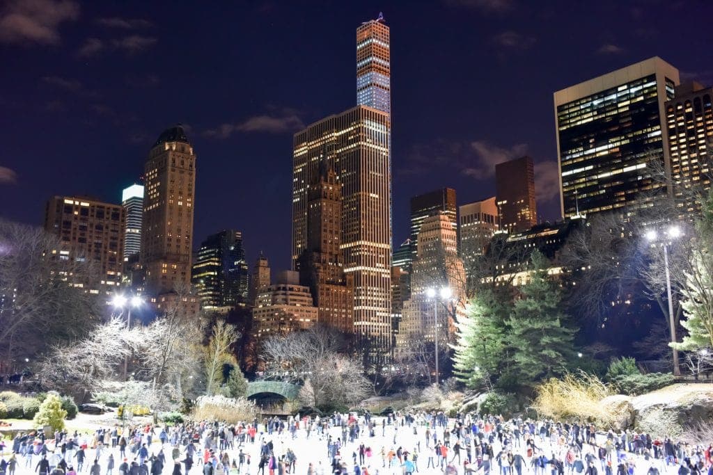 Try something new for your next Winter family holiday and visit New York, shown here at Christmas time