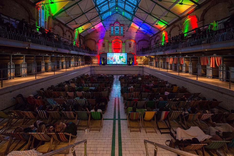 The Village Screen’s Presents Frozen at Victoria Baths Manchester www.minitravellers.co.uk