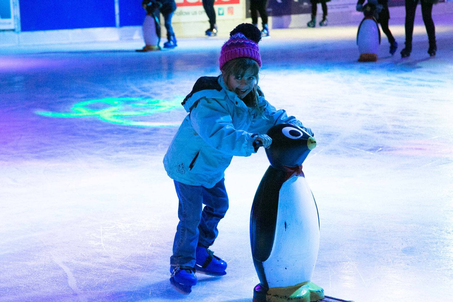 Tips for Ice Skating with Kids at Liverpool Ice Festival www.minitravellers.co.uk
