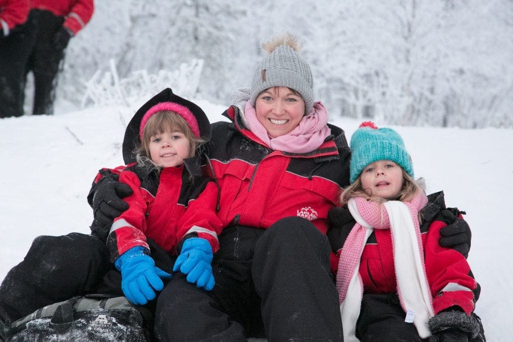 Santa's Lapland and our arrival at Saariselka Inn | Mini Travellers Family Travel