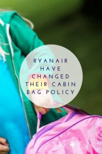 Ryanair have changed their cabin bag policy! | January 2018