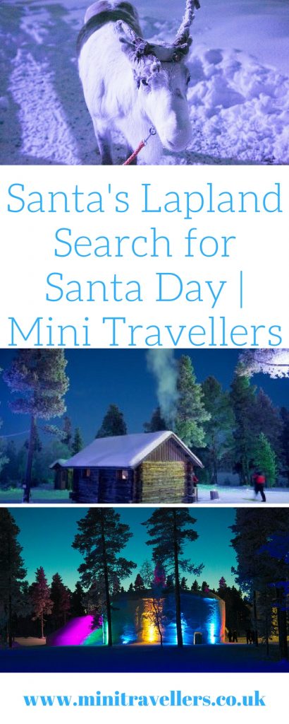 Santa's Lapland Search for Santa Day - Find out what happened when we visited Santa's Lapland at Mini Travellers #lapland #Christmas