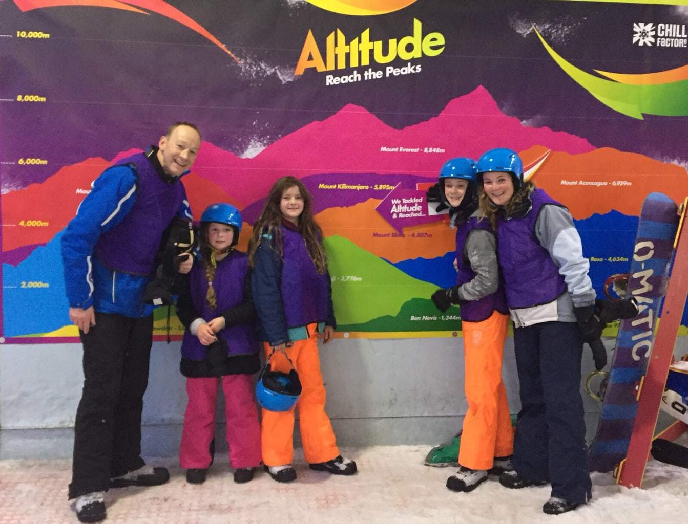 Altitude Activity at the Manchester Chill Factore’s Snow Park