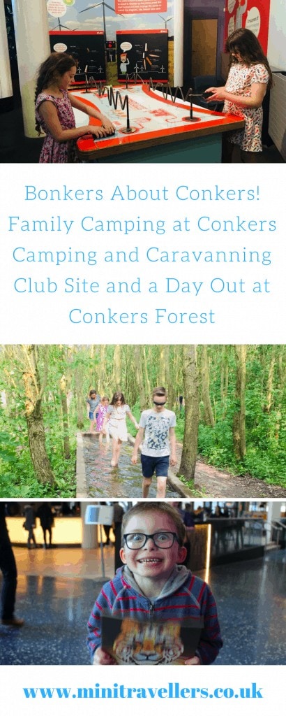 Bonkers About Conkers! Family Camping at Conkers Camping and Caravanning Club Site and a Day Out at Conkers Forest