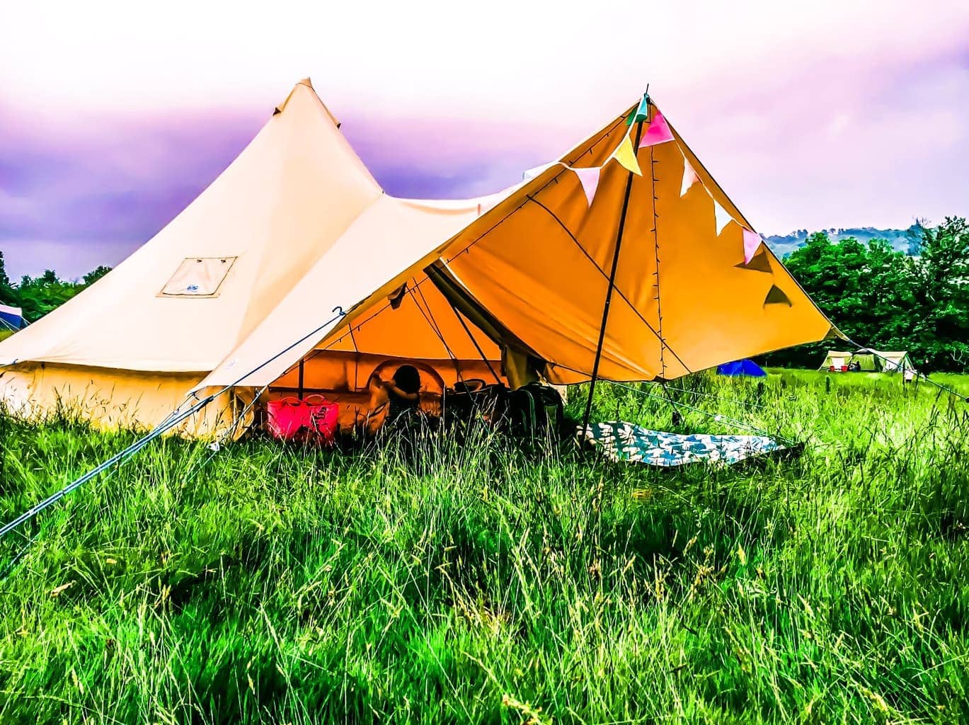 Top Tips for Festival Glamping with Children including a Festival Checklist