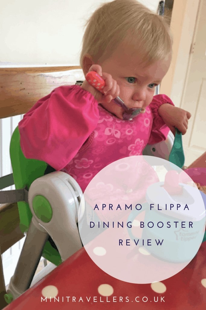 Find out why the Apramo Flippa dining booster seat is great for picnics, travelling, holidays, festivals and at home in our review on Mini Travellers