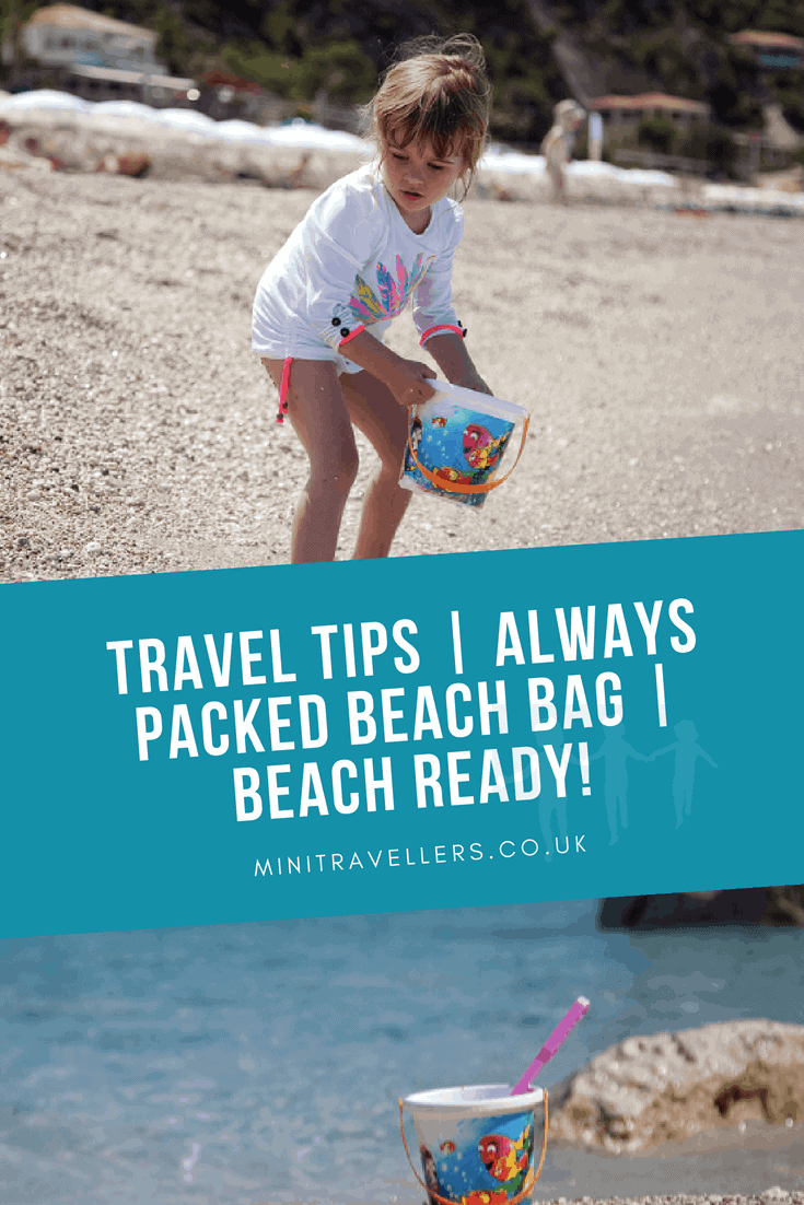 Have you thought about creating an 'always ready' beach bag? This travel tip was shared with me on a recent holiday and it's a great way to be beach ready, save time and take everything you need for a day at the beach.