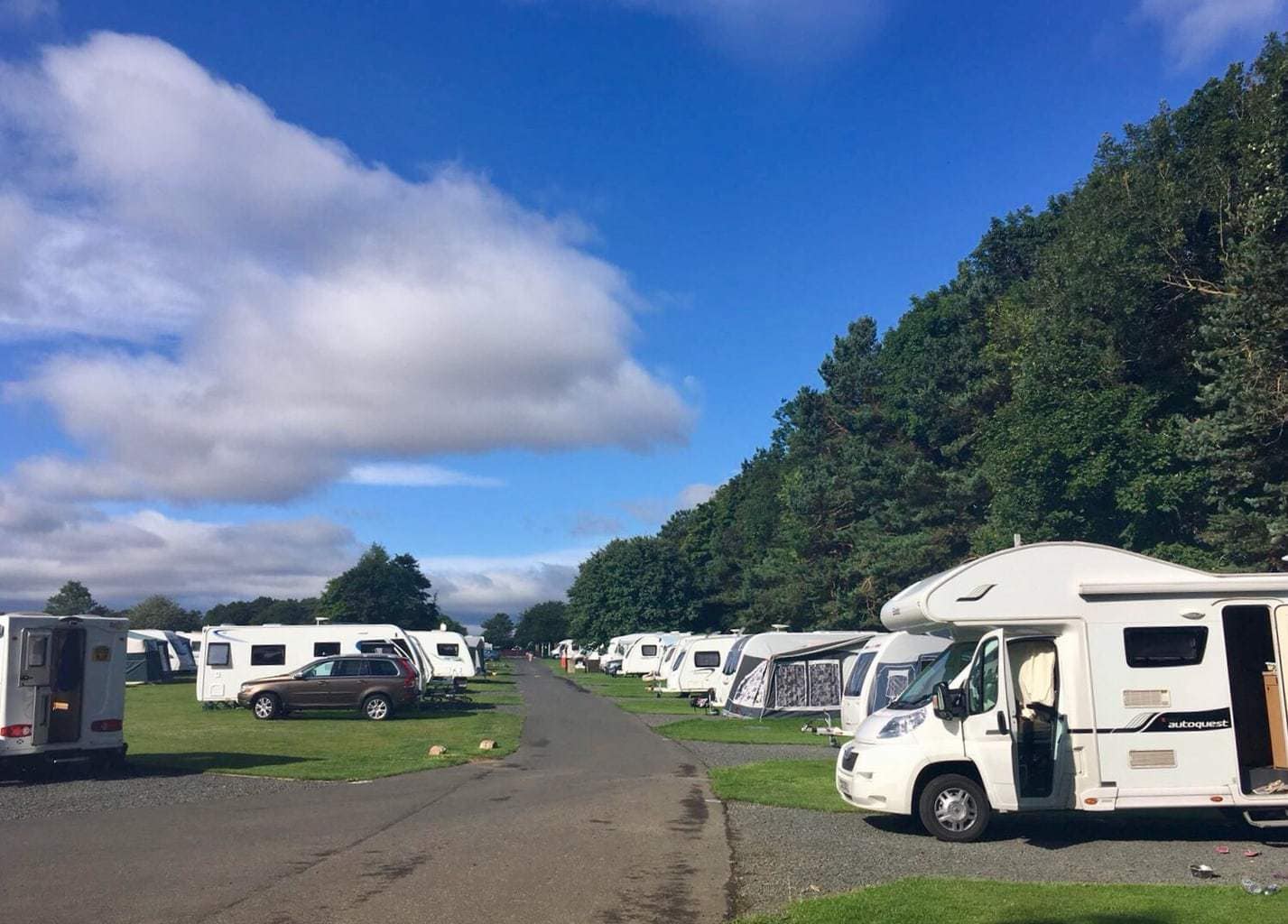 Northumberland Camping and Caravanning Club Sites Review