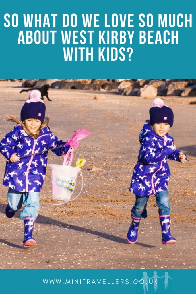 So what do we love so much about West Kirby Beach with Kids?