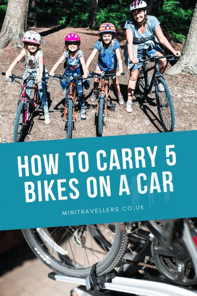 How To Carry 5 Bikes On A Car