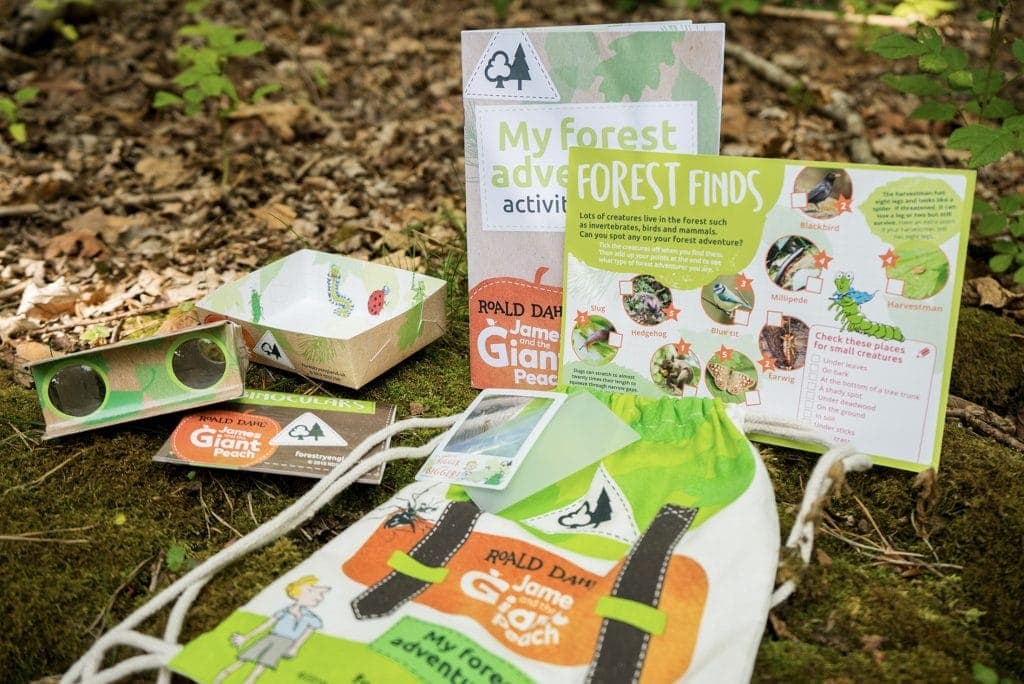 Forestry Commission England celebrate Roald Dahl with the Most Marvellous Forest Adventure Kit