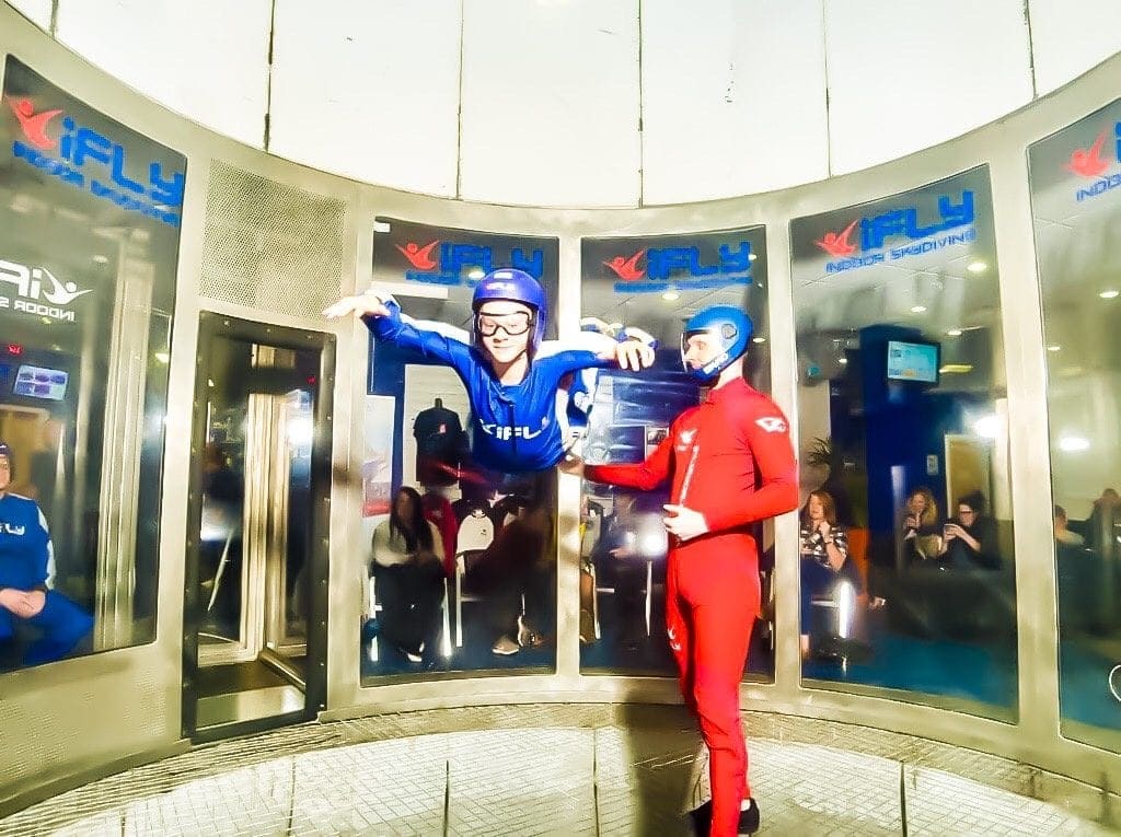 Indoor Skydiving | iFly, near Manchester’s Trafford Centre.