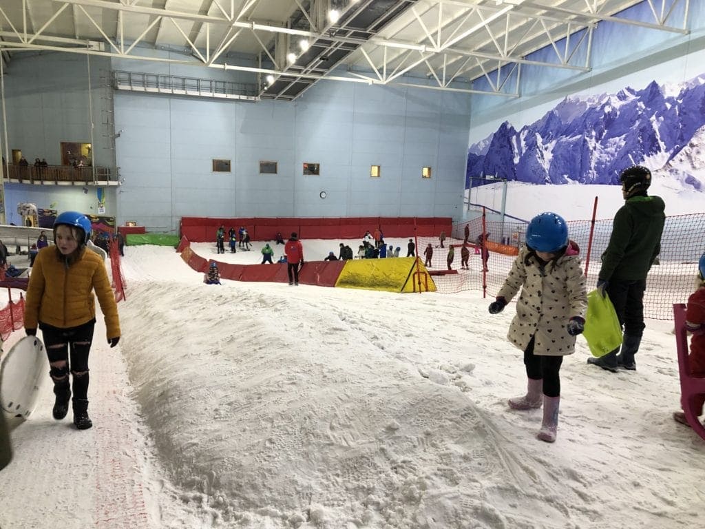 Santa at the Chill Factore in Manchester