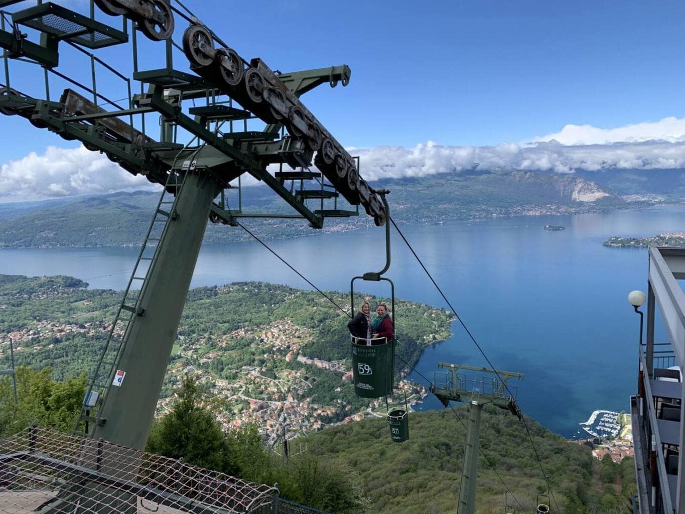 Lake Maggiore Cable Cars in Laveno Mombello - Review of Funivie del Lago Maggiore