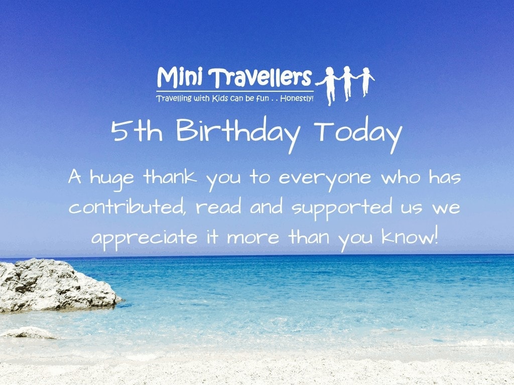 Mini Travellers is 5 today
