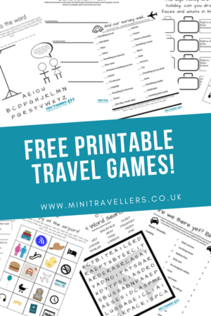 Free Printable Travel Games