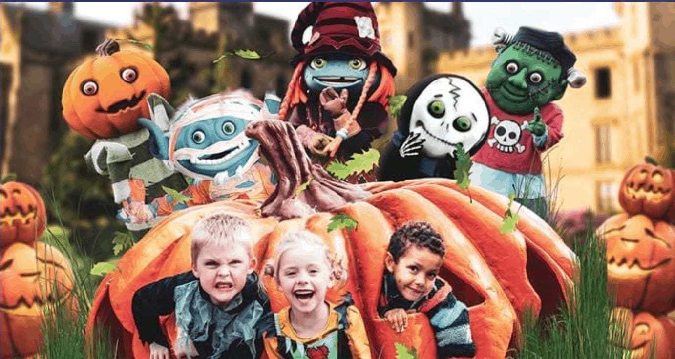 Have you started planning your half term days out yet? With October half term being the week before Halloween for many schools it’s the perfect opportunity to have some spooky fun at your favourite theme park.