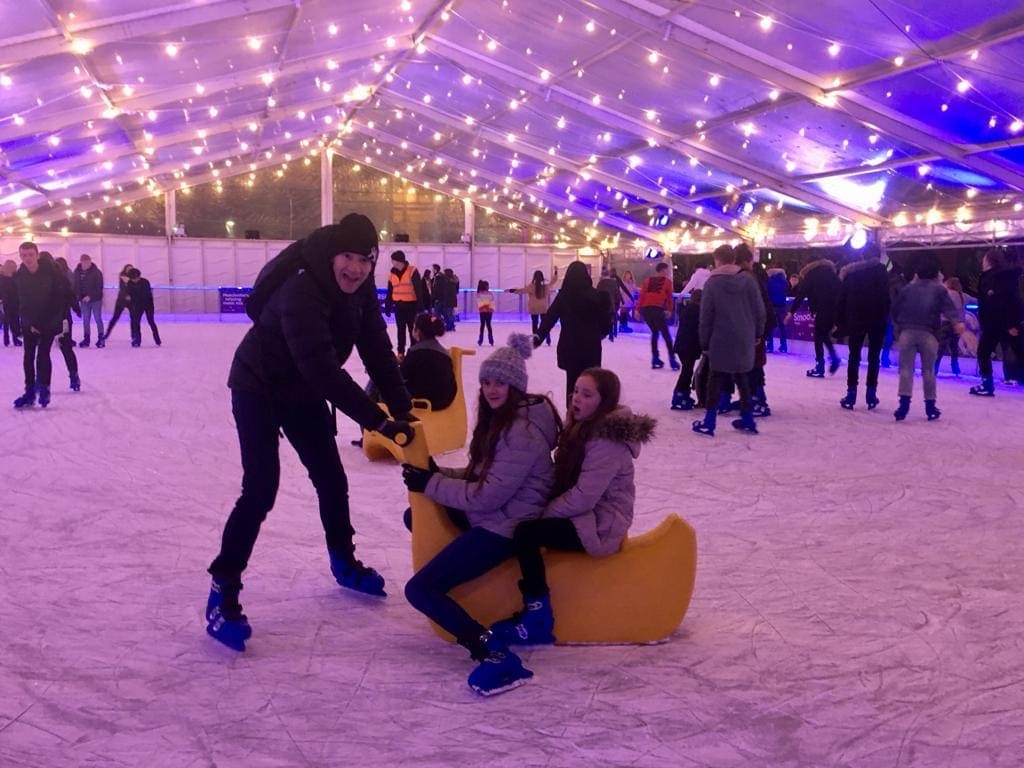 Is the Ice Skating rink at the Manchester Ice Village good fun?