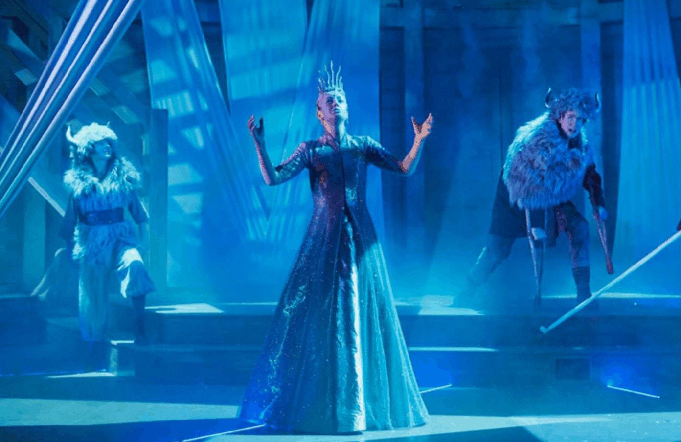 Helena Blackman in The Snow Queen at the Rose Theatre Kingston. Photo: Mark Douet