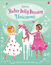 Sticker Dolly Dressing Unicorns illustrated by Antonia Miller (Usborne)
