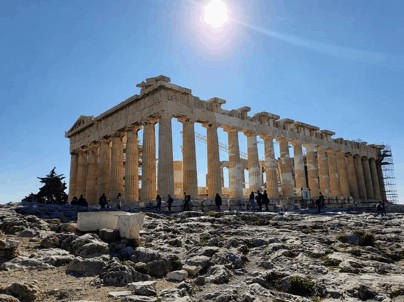 The Acropolis and the Parthenon