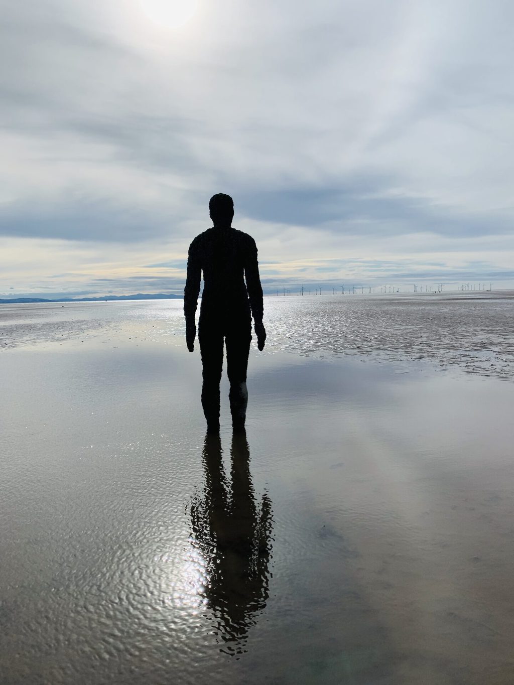 Visiting the Antony Gormley Statues in Liverpool | Another Place, Crosby
