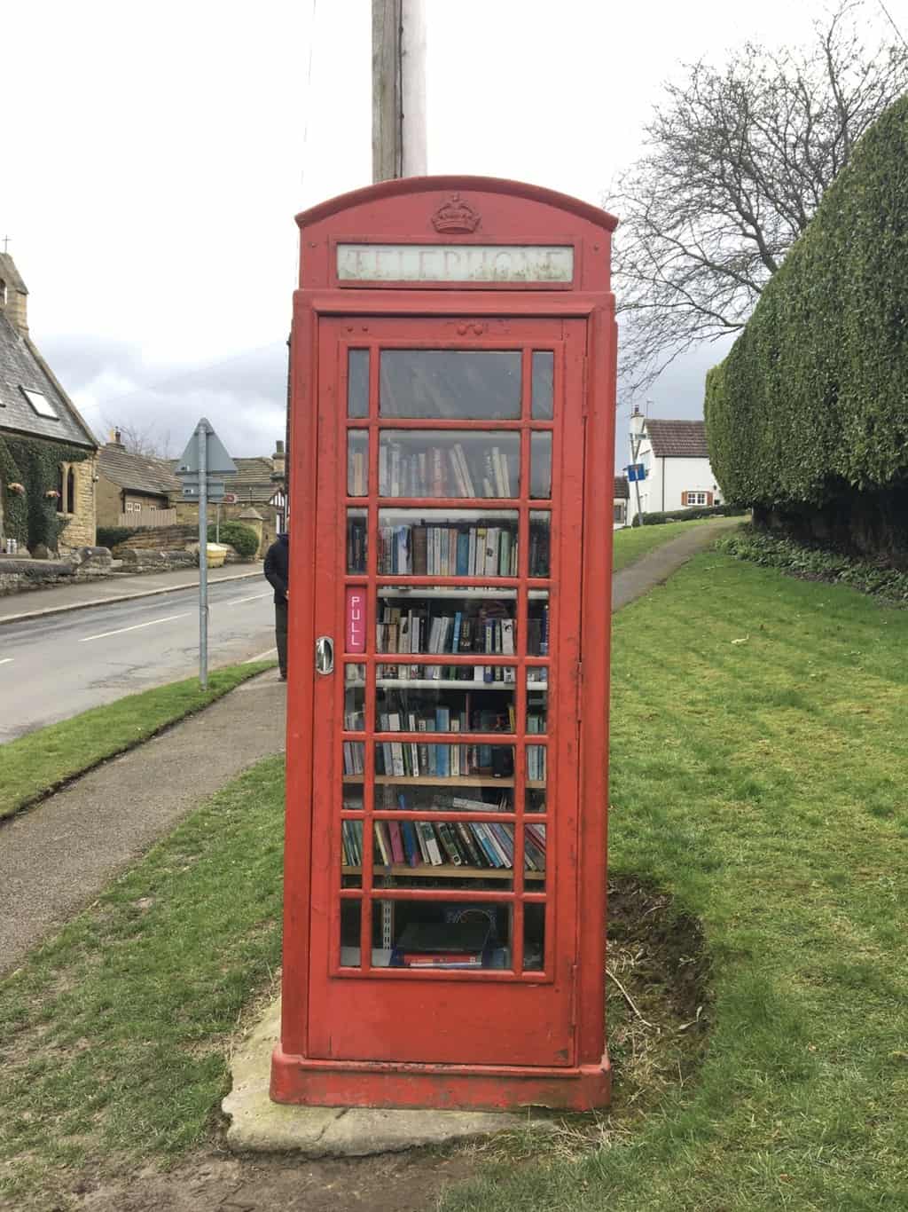Linton Phone Box Library, North Yorkshire