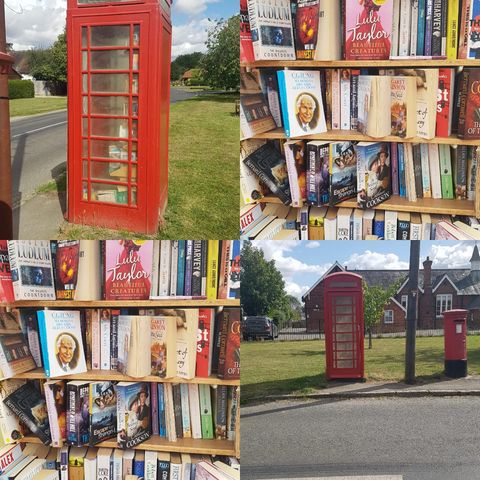 Henham Phone Box Library, Essex