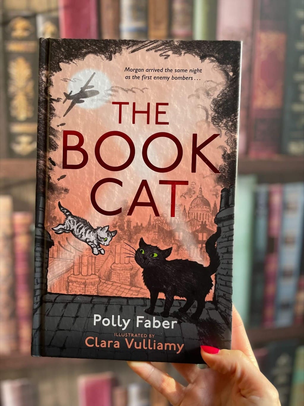 The Book Cat – Polly Faber (author), Clare Vulliamy (illustrator) – Faber and Faber (publisher)