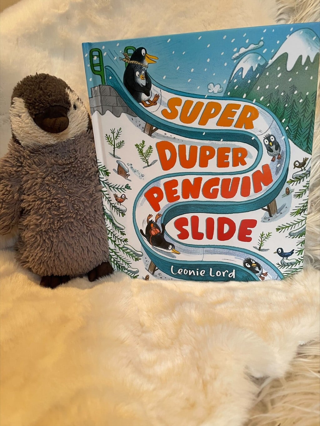 Super Duper Penguin Slide –  Leonie Lord (author and illustrator), Walker Books Ltd (publisher)