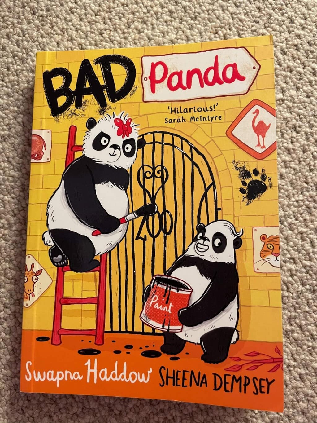 Bad Panda – Swapna Haddow (Author), Sheena Dempsey (Illustrator), Faber & Faber (publisher)
