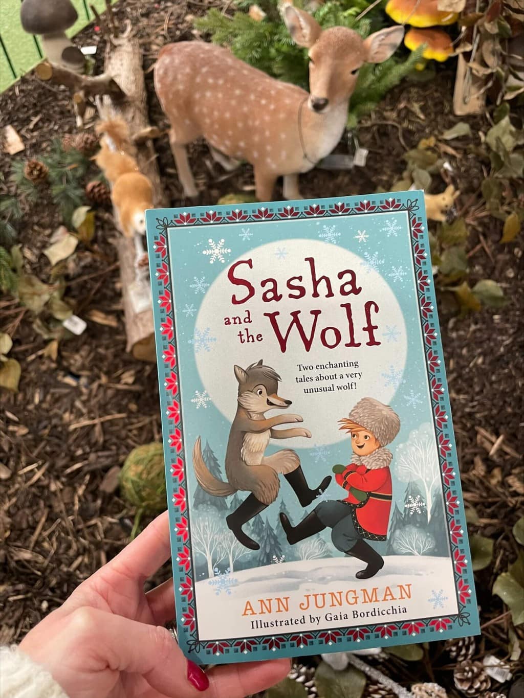 Sasha and the Wolf – Ann Jungman (author), Gaia Bordicchia (illustrator) – Faber & Faber (publisher)